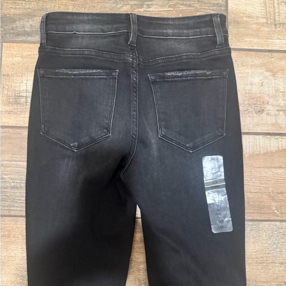 NWT Flying Monkey Black MidRise Skinny Jeans Size 3/25 - Picture 5 of 6